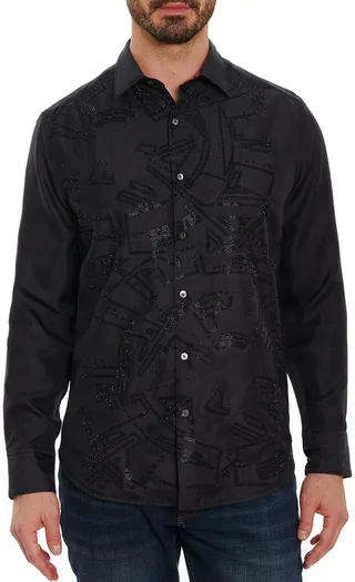 Men's Dangerous Def Leppard Sport Shirt