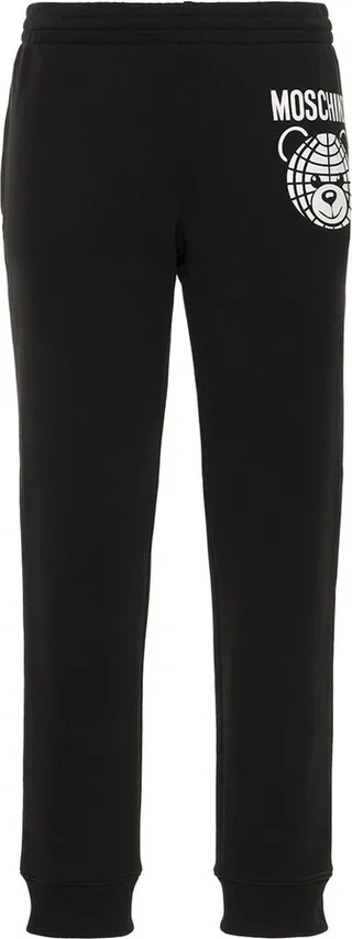 Teddy logo cotton jersey sweatpants