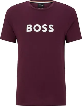 Organic Cotton T-Shirt With Contrast Logo