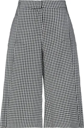 Cropped Pants Light Grey