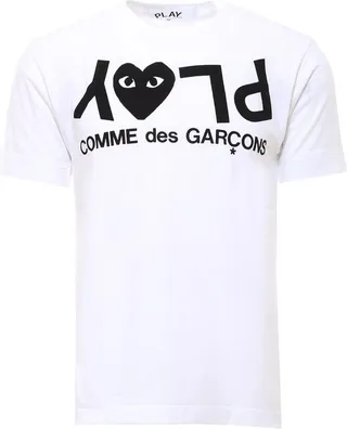 Comme des Garçons Play Logo Print T-Shirt