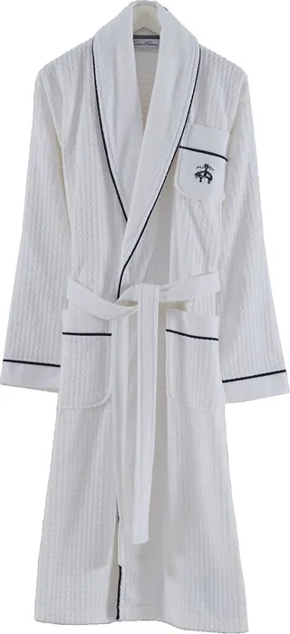 Brooks Brothers Waffle Terry Bathrobe
