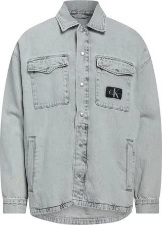Denim Outerwear Light Grey