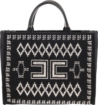 Large Canvas Shopper