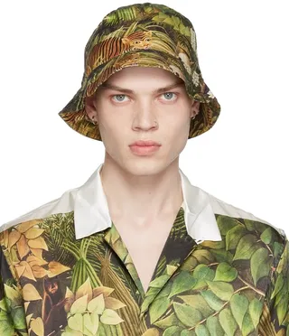 Endless Joy Multicolor 'In The Forest' Bucket Hat