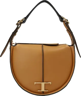 Tod's Logo Plaque Shoulder Bag
