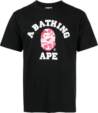 logo-print cotton T-shirt