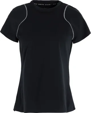 Nike Dri-fit Run Division Women's Short Sleeve Top T-shirt Black