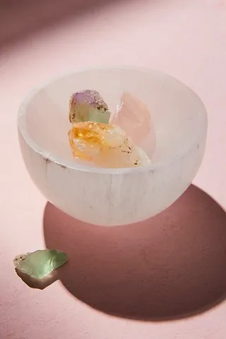 Ariana Ost Small Selenite Bowl by Ariana Ost at Free People