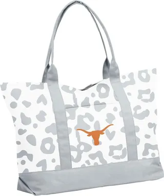 Women's Texas Longhorns Leopard Pattern Tote