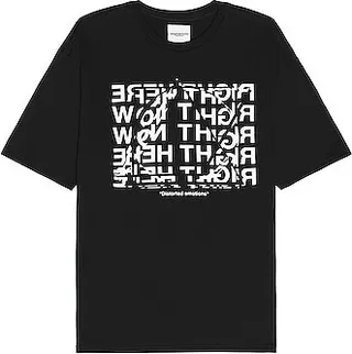 TAKAHIROMIYASHITA The Soloist Right Here Right Now Tshirt in Black