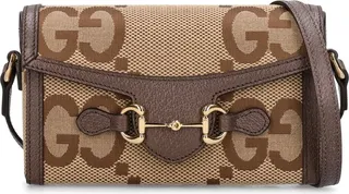Mini Gucci 1955 Horsebit crossbody bag