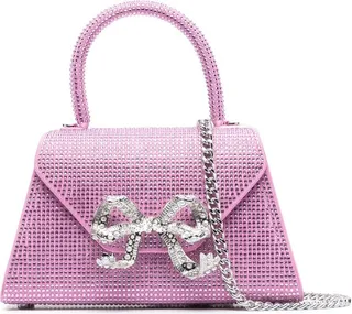 Crystal-Embellished Mini Bag