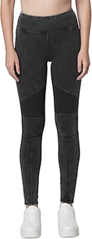 Marc New York Cotton-Blend Seamed Skinny Leg Pants