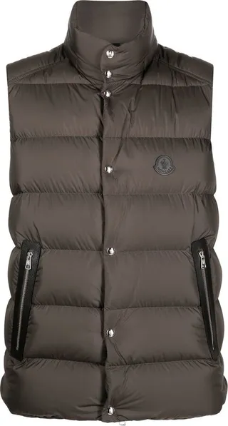 Logo-Patch Padded Gilet