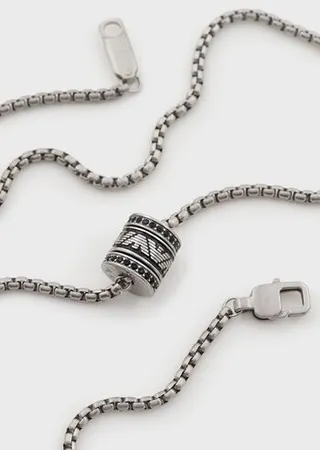 Black Lacquer Components Necklace