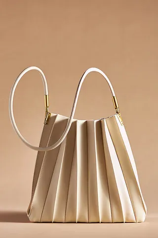 Melie Bianco Carrie Shoulder Bag White