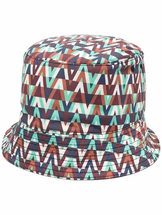 Optical Valentino bucket hat