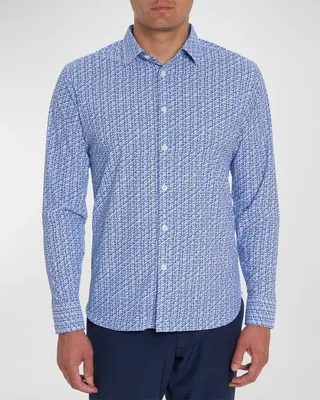 Men's Feldman Performance-Stretch Sport Shirt