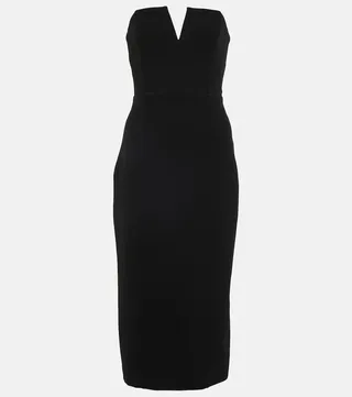 Nabi strapless midi dress