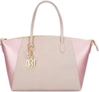 Badgley Mischka Caroline Travel Weekender Bag - Off-White