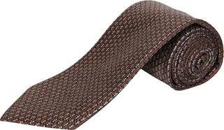 Woven-print Silk Tie