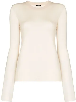 Long-Sleeved Knit Top