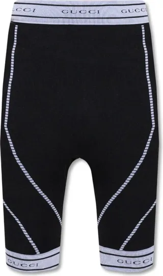 Cropped Logo Leggings