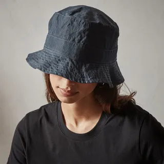 Cotton Metal Poplin Bucket Hat