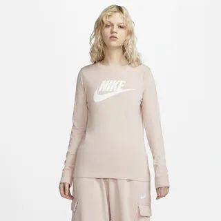 Women's Nike Sportswear Long-Sleeve T-Shirt in Pink