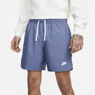 Men's Nike Sportswear Sport Essentials Woven Lined Flow Shorts in Blue