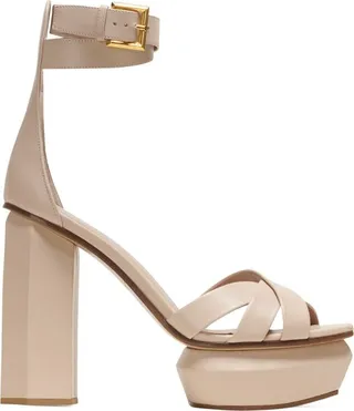 Balmain Ava Platform Sandals 140