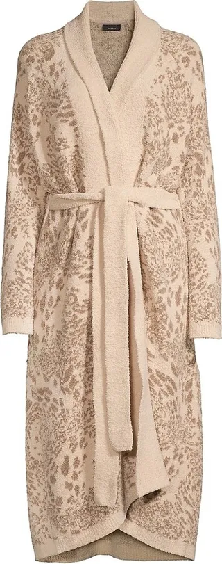 Serenity Jacquard Long Robe