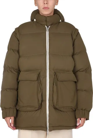 Sunnei Removable Sleeved Puffy Down Jacket
