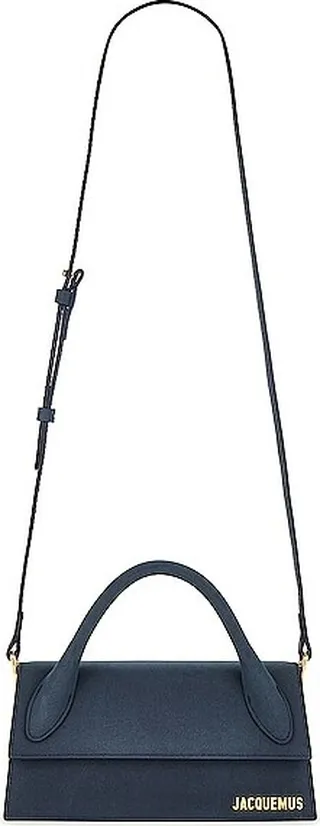 JACQUEMUS Le Chiquito Long Bag in Navy