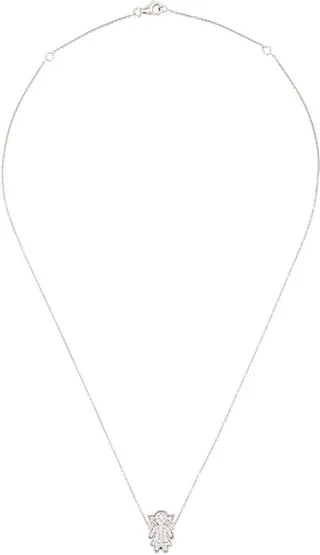 Masha diamond pendant necklace