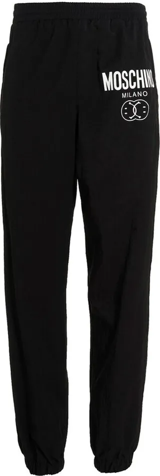 Moschino Logo-Printed Mide-Rise Track Pants