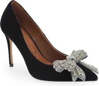 Belgravia Bow Pointed Toe Pump