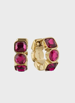 Round Stud Earrings