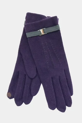 Leather Belt Tech Gloves