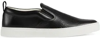 GG-embossed slip-on sneakers