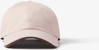 Burberry Monogram Motif Tropical Gabardine Baseball Cap