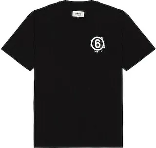 MM6 Maison Margiela T-shirt in Black