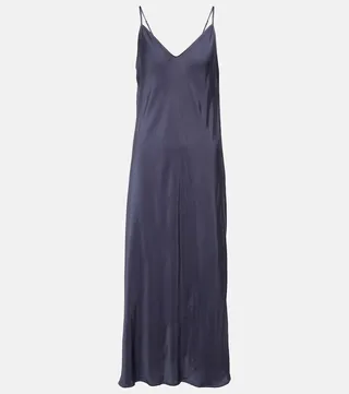 Satin slip dress