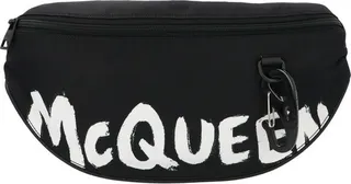 Alexander McQueen Graffiti Logo Belt Bag