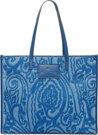 Globetrotter Denim Shopper