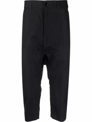 Cropped-Leg Trousers