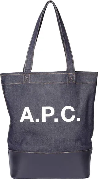 A.P.C. Axelle Two-Tone Tote Bag