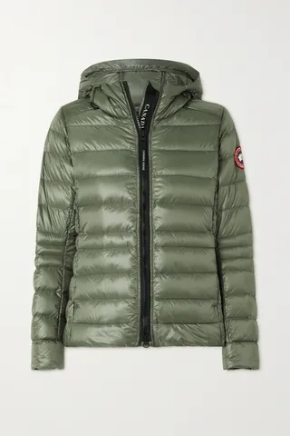Canada Goose - Cypress Hooded Quilted Recycled-ripstop Down Jacket - Green