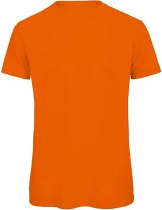 B&C B&C Mens Favourite Organic Cotton Crew T-Shirt - Orange